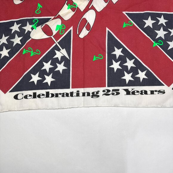 The Who 1989 Tour Bandanna Head Scarf 25 Years 1964-1989 The Kids Are Alright - Picture 6 of 15